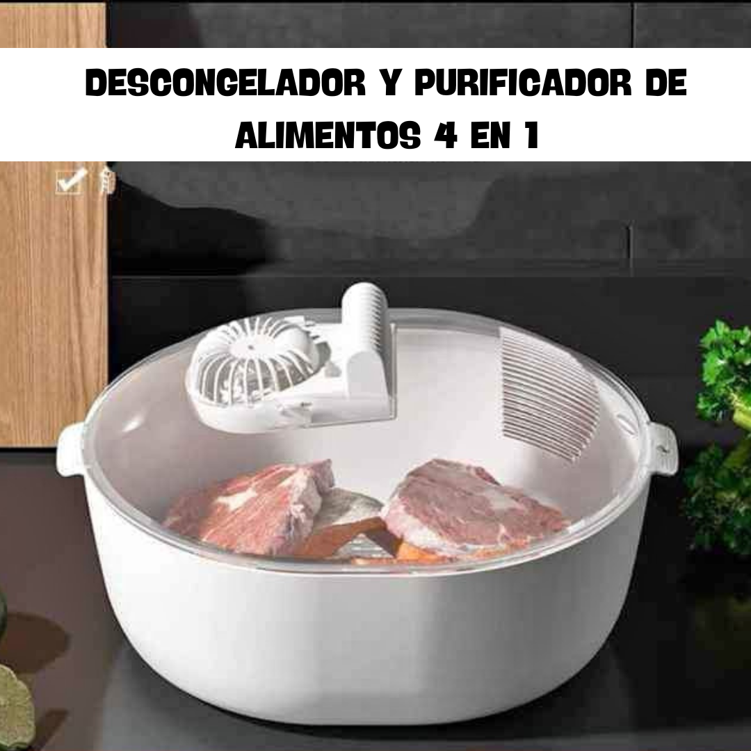 🧊DESCONGELADOR  DE ALIMENTOS🍗🍤 🥩4 EN 1