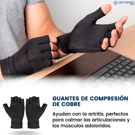 GUANTES DE COMPRESION PARA EL ALIVIO  DEL ARTRITIS,  GUANTE CON CORREA AJUSTABLE