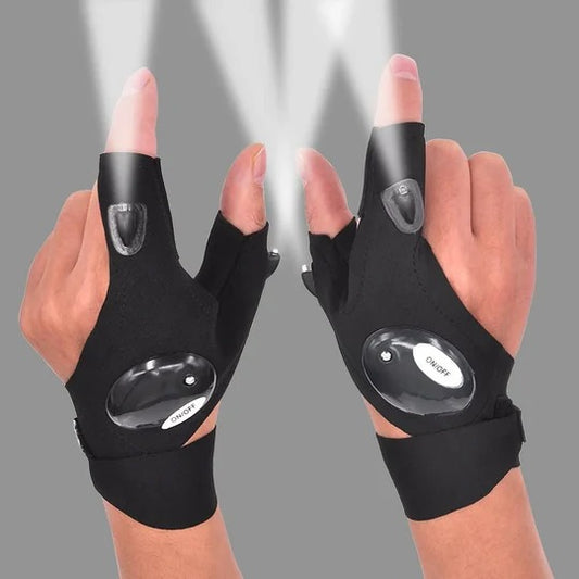 GUANTES CON LUZ LED🔦- MULTIUSOS